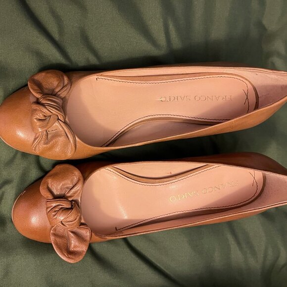 Franco Sarto bow heels size 7.5 - Picture 2 of 9